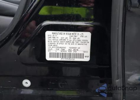 2018 Infiniti Q50 2.0T Luxe z USA, uszkodzony, nr VIN JN1CV7AP8JM240042